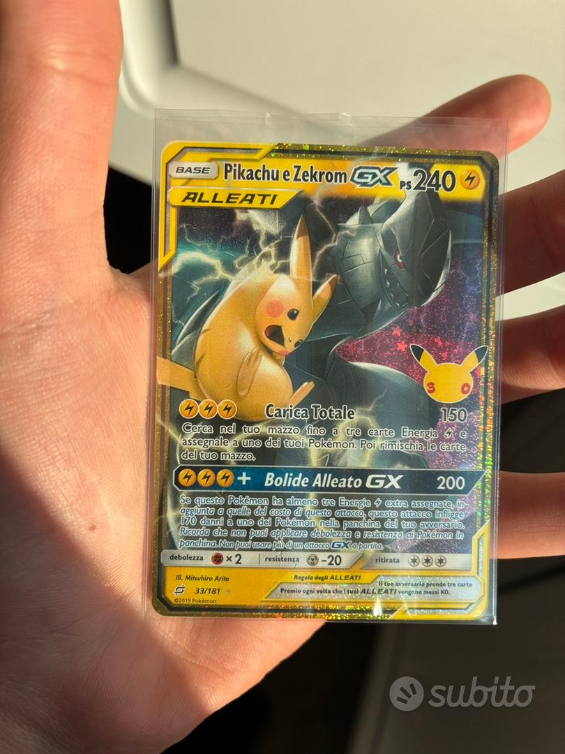 Pikachu e Zekrom - Collezionismo In vendita a Torino