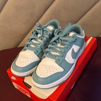 Nike dunk low retro white/denim turq