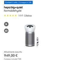 Purificatore aria dyson