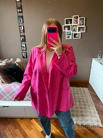 giacca blazer fucsia