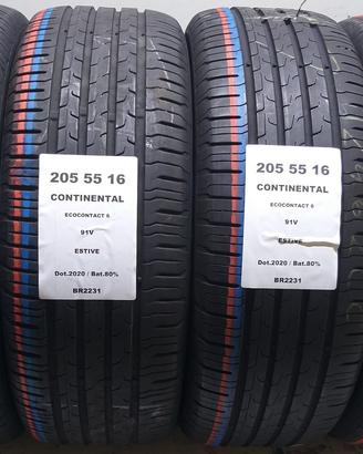4 GOMME 205 55 16 CONTINENTAL BR2231