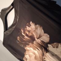 Abito in jersey e raso