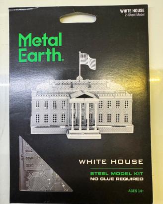 Modellino costruibile "Casa Bianca" di Metal Earth
