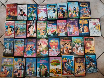 Collezione VHS disney tutti originali