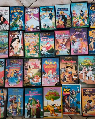 Collezione VHS disney tutti originali