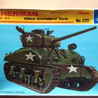 Italeri n. 225 ( 1980 ) Sherman M4 A1 Allied 