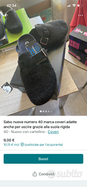 Ciabatte coveri nuove uomo donna