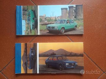 ALFA ROMEO Cartoline Alfa Sud vintage anni 70
