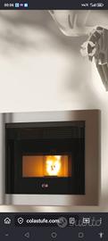 Stufa a pellet inserto da incasso 