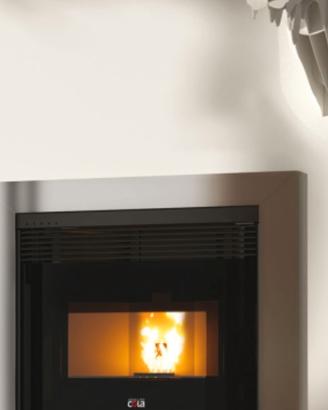 Stufa a pellet inserto da incasso 