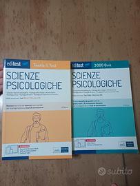 Libri Editest scienze psicologiche teoria e quiz
