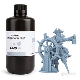 Resina ELEGOO Standard Grigio 1kg per stampa 3d