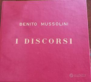 Discorsi di Mussolini in vinile