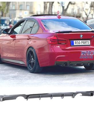 DIFFUSORE BMW F30 F31 LOOK M PERFORMANCE CARBONIO 