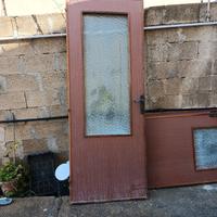 3 porte vintage con vetro