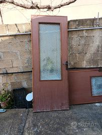 3 porte vintage con vetro