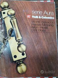 Splendida Maniglia Vintage Anni '70/'80 in Ottone