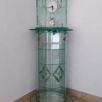Vetrinetta con orologio