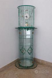 Vetrinetta con orologio