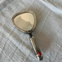 specchietto vintage in argento 