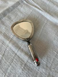 specchietto vintage in argento 