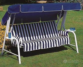 Dondolo SCAB 4 posti mod. Master Lord. Blu/bianco