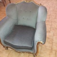Divano e poltrone stile barocco vendibile separat 
