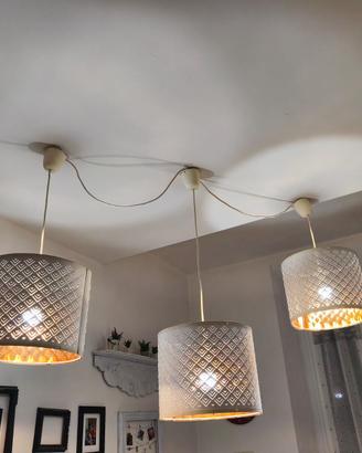 Lampadario a sospensione com 3 punti luce