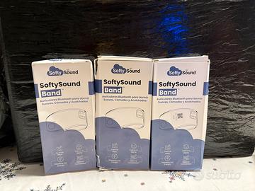 3x SoftySound Band Auricolari Bluetooth Dormire