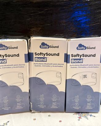 3x SoftySound Band Auricolari Bluetooth Dormire