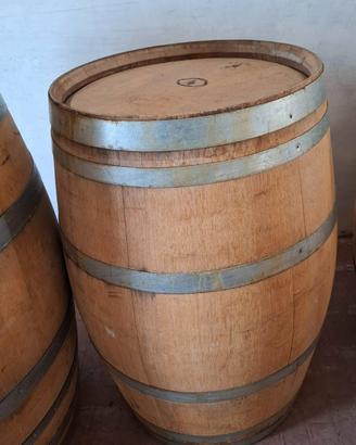 Barrique/Botti legno rigenerate –2° passaggio