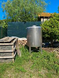 Serbatoio acciaio inox