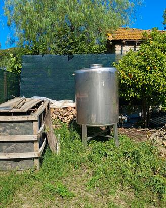 Serbatoio acciaio inox