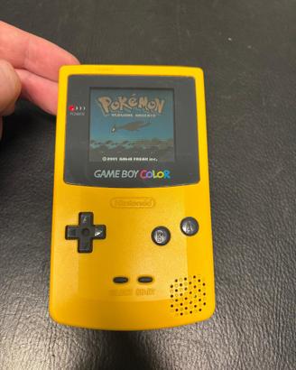 Game boy color + pokemon argento