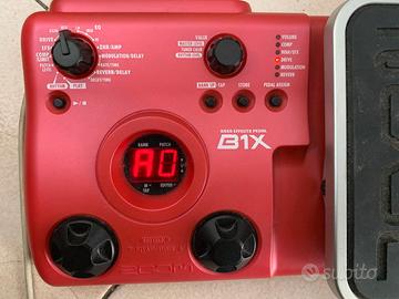 Zoom B1X Pedale Basso Effetti