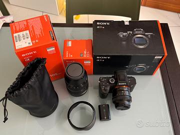 Sony a7riii + FE 4/24-105G + FE 2.5/40G