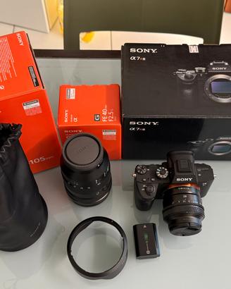 Sony a7riii + FE 4/24-105G + FE 2.5/40G