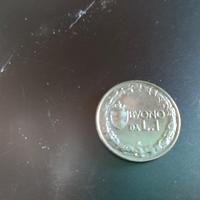 monete buono 1 lira anno 1922