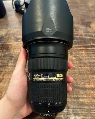 obiettivo nikon 24/70 2.8