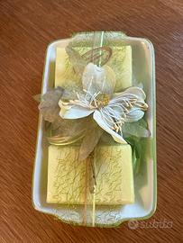 Porta sapone con saponette