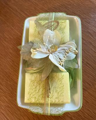 Porta sapone con saponette