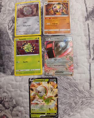5 carte pokemon