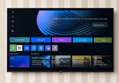 Smart TV LG 75" 4K Ultra HD webOS – come nuova