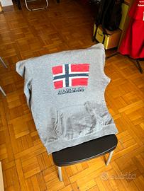 Felpa Napaijri con cappuccio