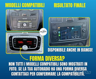 Ford Fiesta Autoradio Android + KIT COMPLETO 2 din