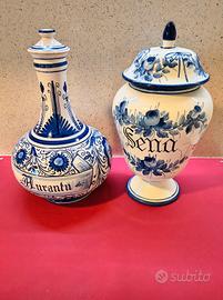 Vaso e Anfora da antica erboristeria, farmacia