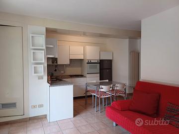 Scanzorosciate monolocale con giardino in villetta