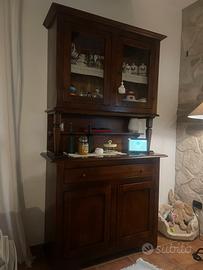 Credenza noce massello