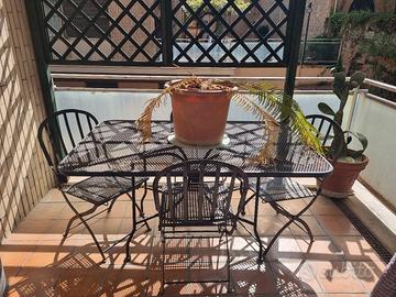 perfetto set di giardino terrazzo