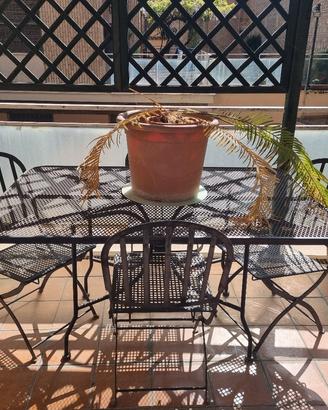 perfetto set di giardino terrazzo